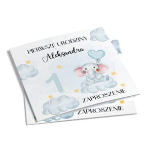 Zaproszenie na Roczek / Z-R-12