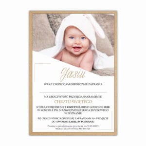 Zaproszenie na Chrzest / Z-CH-07