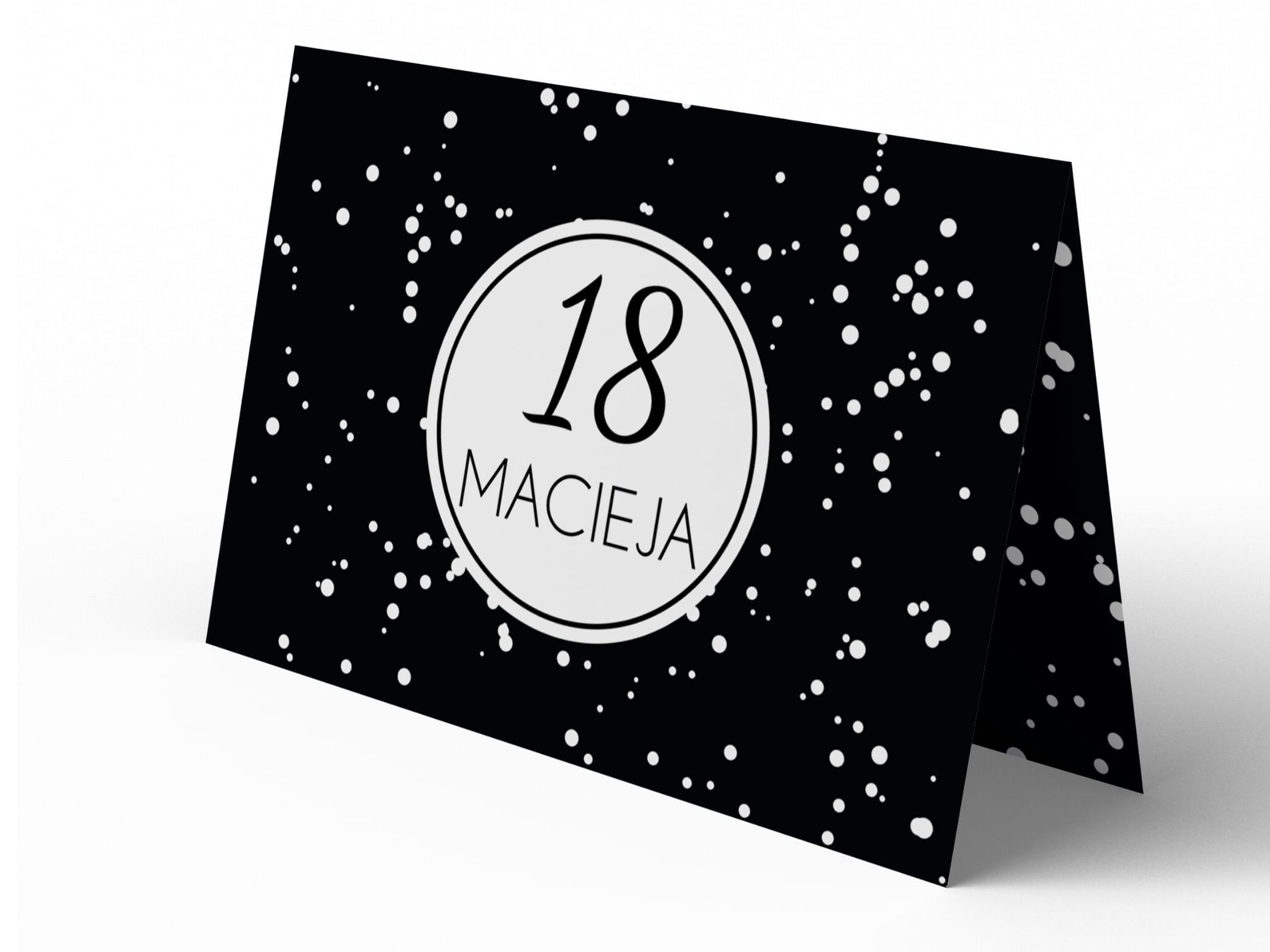 Zaproszenie Urodzinowe / Z-18-03