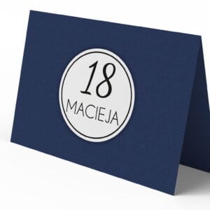 Zaproszenie Urodzinowe / Z-18-04
