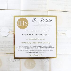 Zaproszenie na Komunię / Z-K-06