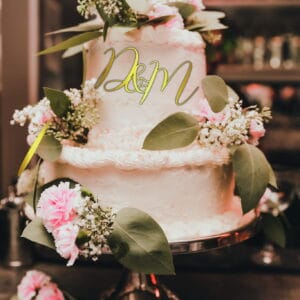 TOPPER -  INICJAŁY - PISANE