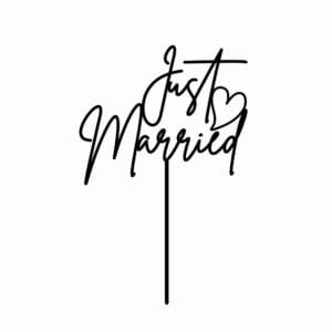 TOPPER -  JUST MARRIED