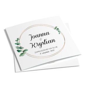 Zaproszenie ślubne / Z-S-06