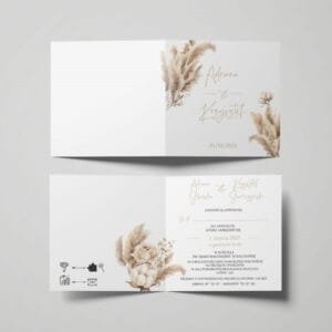 Zaproszenie ślubne / Z-S-16