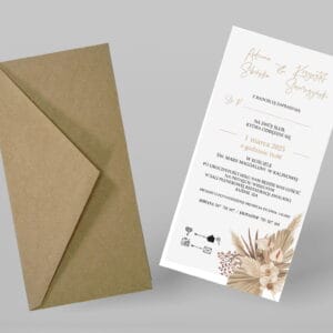 Zaproszenie ślubne / Z-S-18