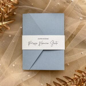 Zaproszenie na Komunię / Z-K-16 BŁĘKIT