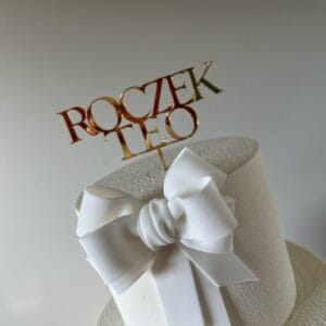 TOPPER -  ROCZEK + IMIĘ  2