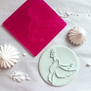 Stempel dekoracyjny Komunia Święta Gołąbek SP01