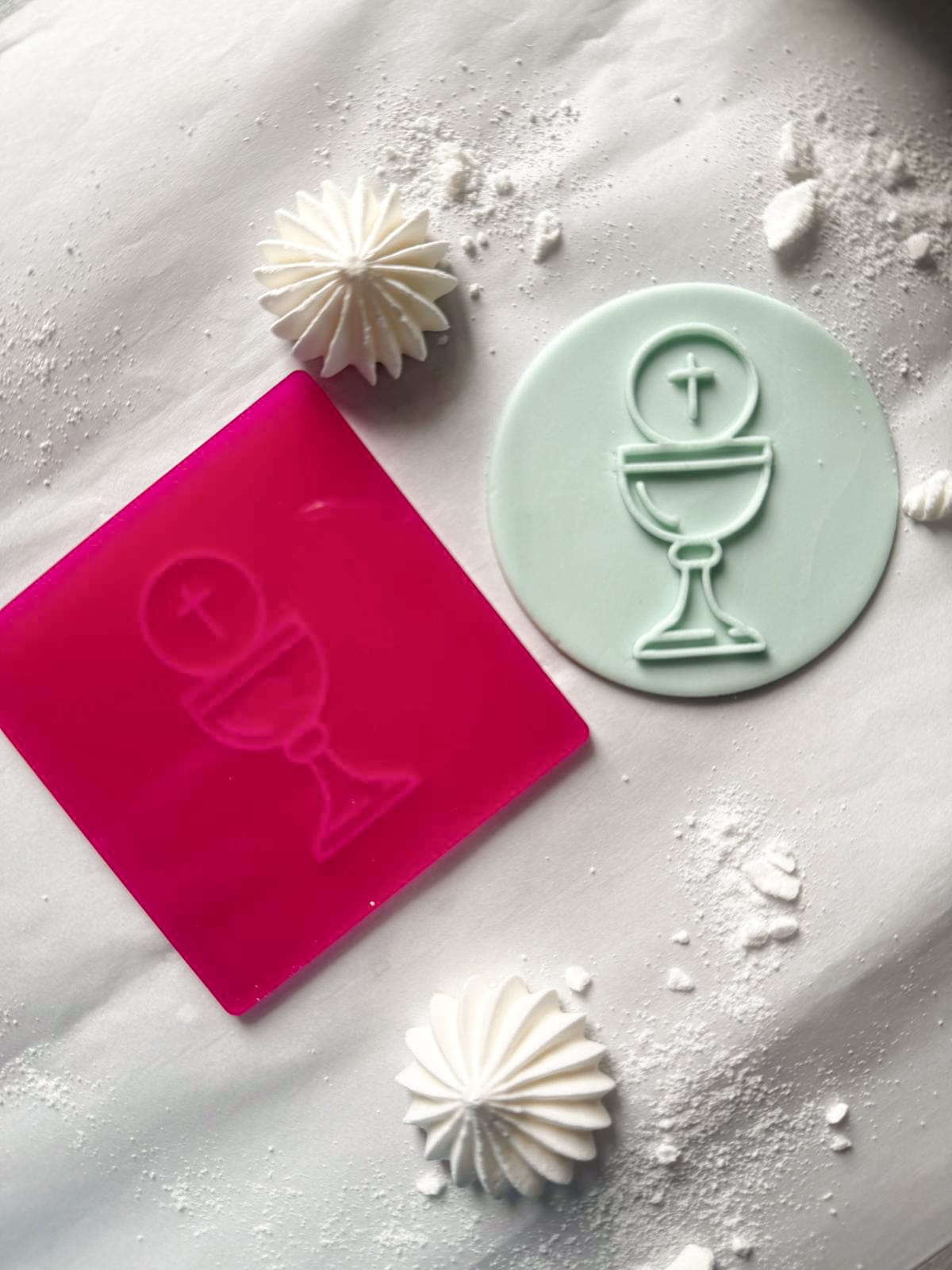 Stempel dekoracyjny Komunia Święta Kielich SP04