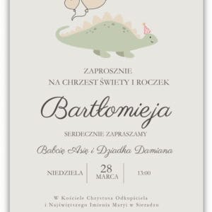 Zaproszenie na Chrzest / Z-CH-20