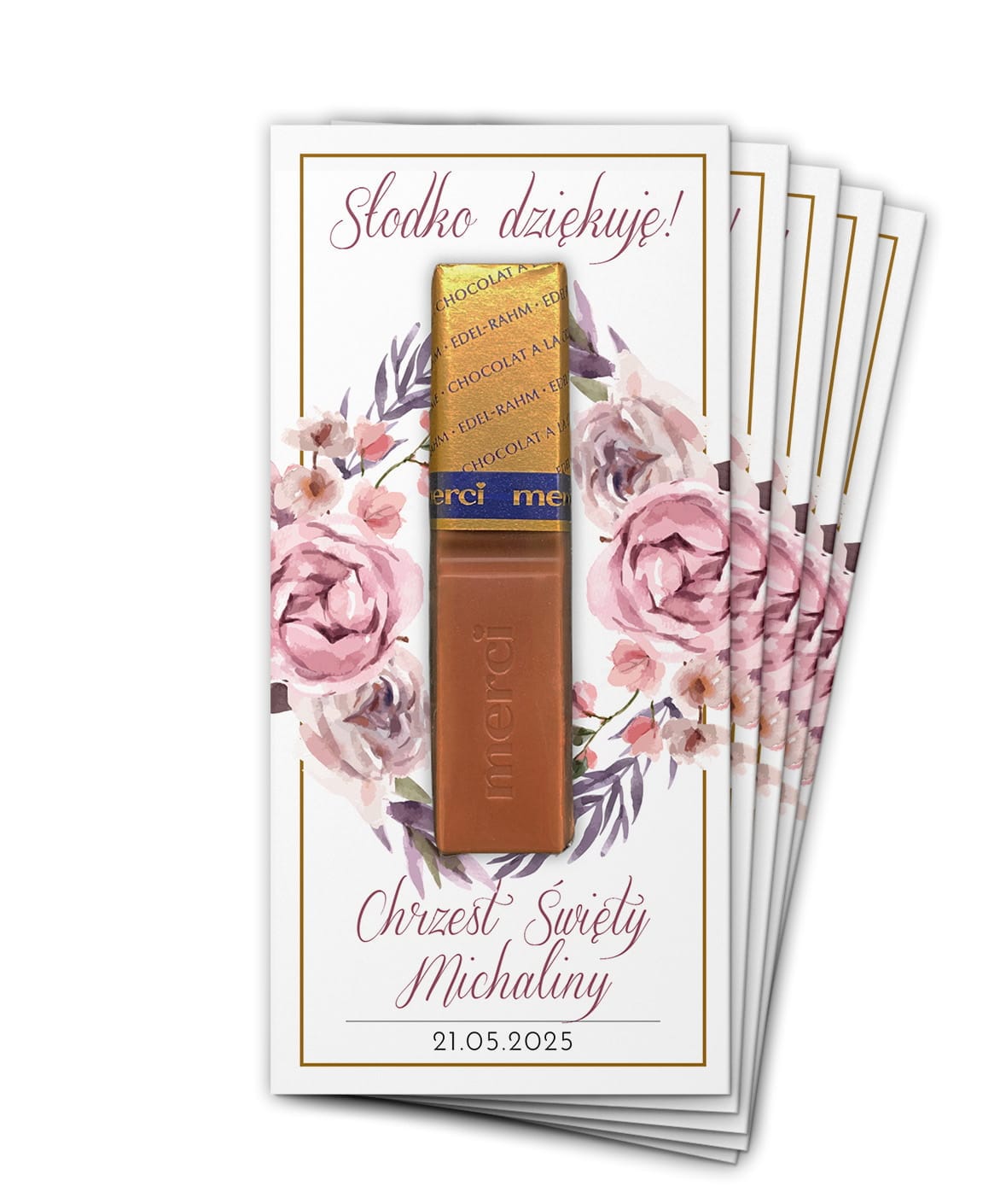 Podziękowanie - Merci - ZCH08