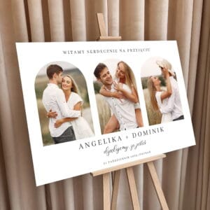 Tablica powitalna – Ślubna - S-TP-01