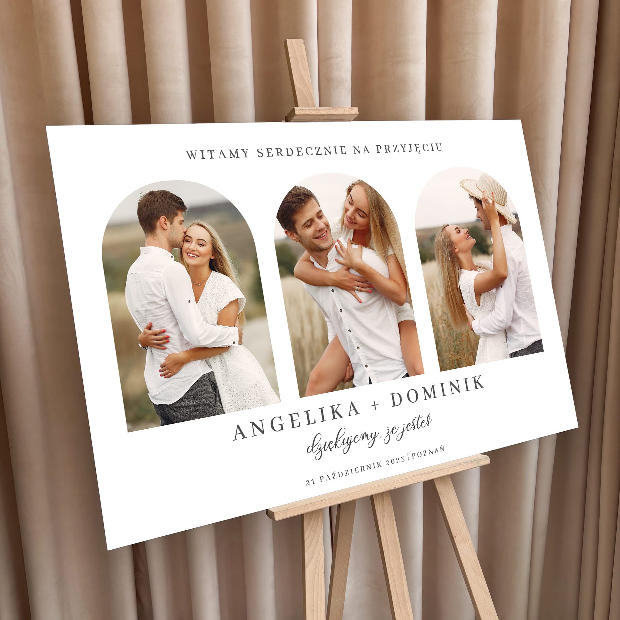 Tablica powitalna – Ślubna - S-TP-01