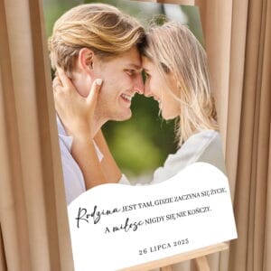 Tablica powitalna – Ślubna - S-TP-03