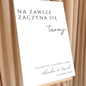 Tablica powitalna – Ślubna - S-TP-06