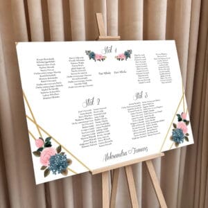 Plany stołów - Ślubny  - KS-PS-09