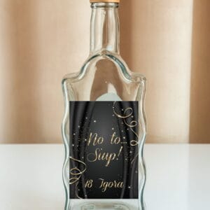 NAKLEJKA NA BUTELKĘ - U-2