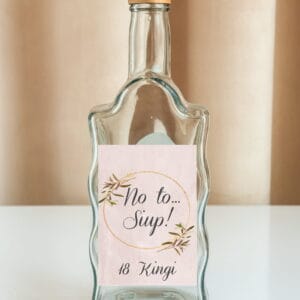 NAKLEJKA NA BUTELKĘ - U-5