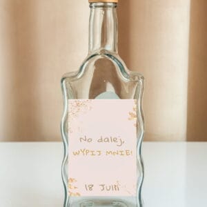 NAKLEJKA NA BUTELKĘ - U-7