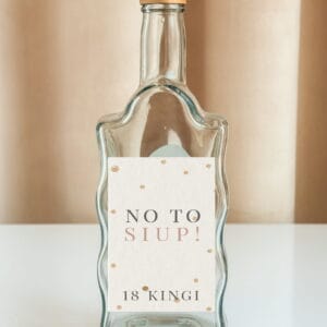 NAKLEJKA NA BUTELKĘ - U-8