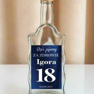 NAKLEJKA NA BUTELKĘ - U-14