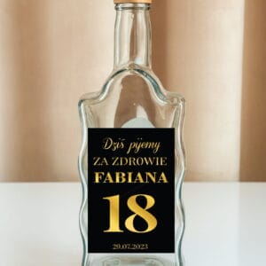 NAKLEJKA NA BUTELKĘ - U-17