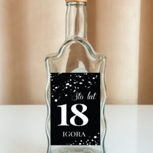 NAKLEJKA NA BUTELKĘ - U-18