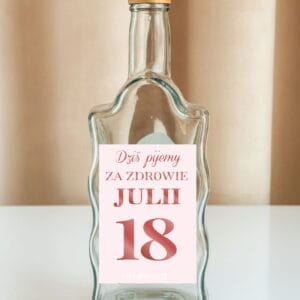 NAKLEJKA NA BUTELKĘ - U-20