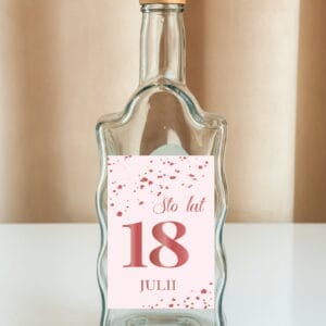 NAKLEJKA NA BUTELKĘ - U-21