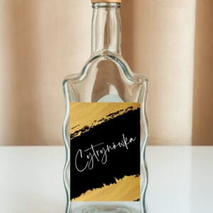 NAKLEJKA NA BUTELKĘ - U-25