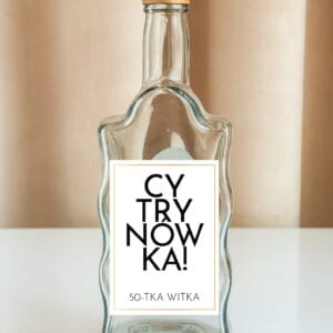 NAKLEJKA NA BUTELKĘ - U-26