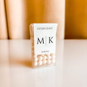 Tic Tac – Podziękowania dla Gości Ślbne 3