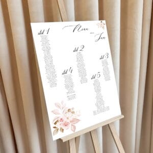 Plany stołów - Ślubny  - KS-PS-32