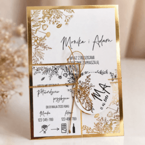 Zaproszenie ślubne / Z-S-BK1