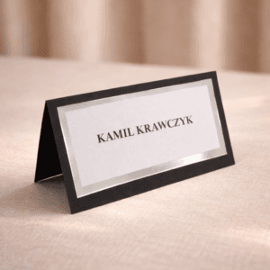 Winietka - W-K10-02-czarna+srebro