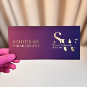 Vouchery - Złocenie 3D